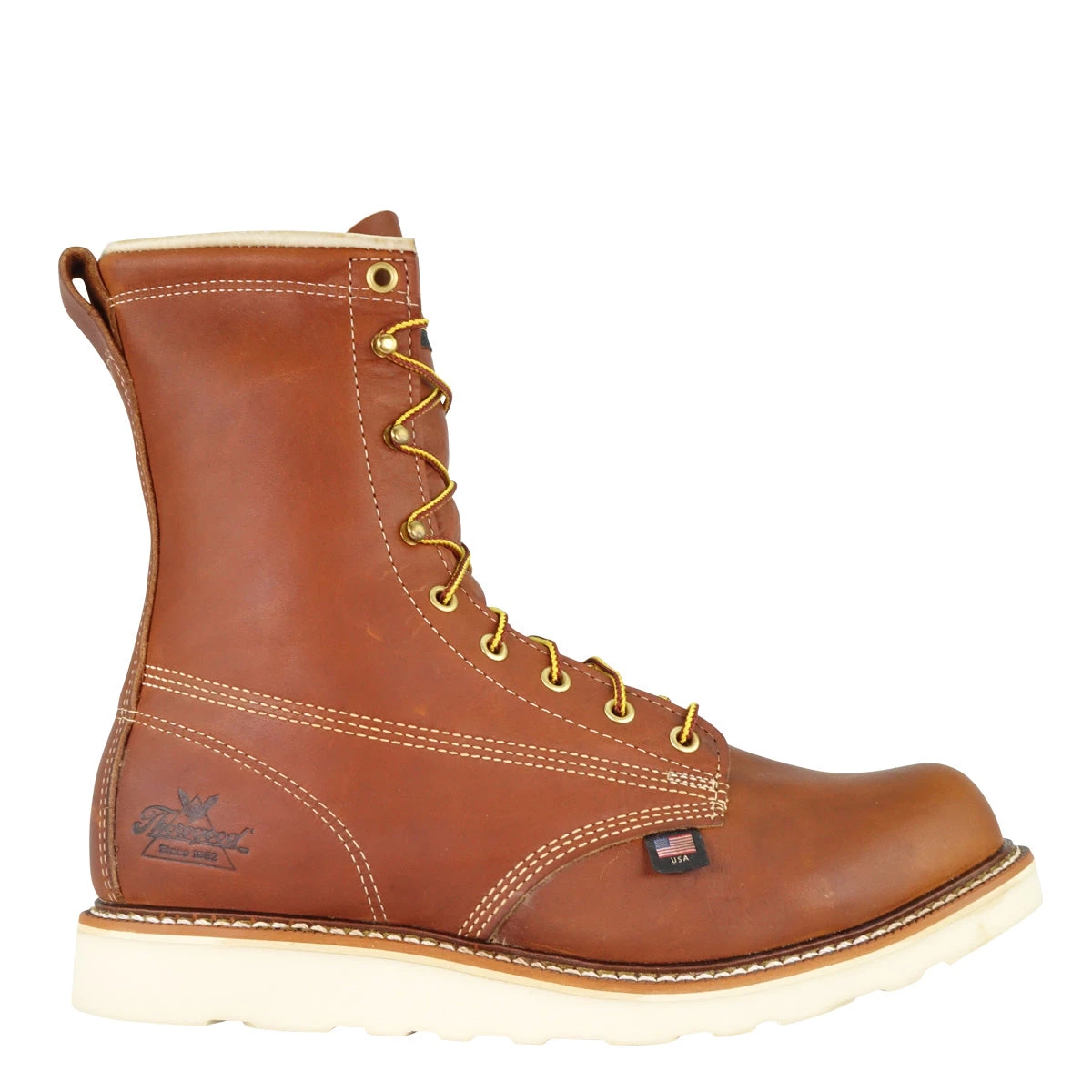 'Thorogood' Men's 8" American Heritage EH SR Steel Toe - Tobacco Brown 'Thorogood' Men's 8" American Heritage EH SR Steel Toe - Tobacco Brown -Outdoor Clothing Store 804