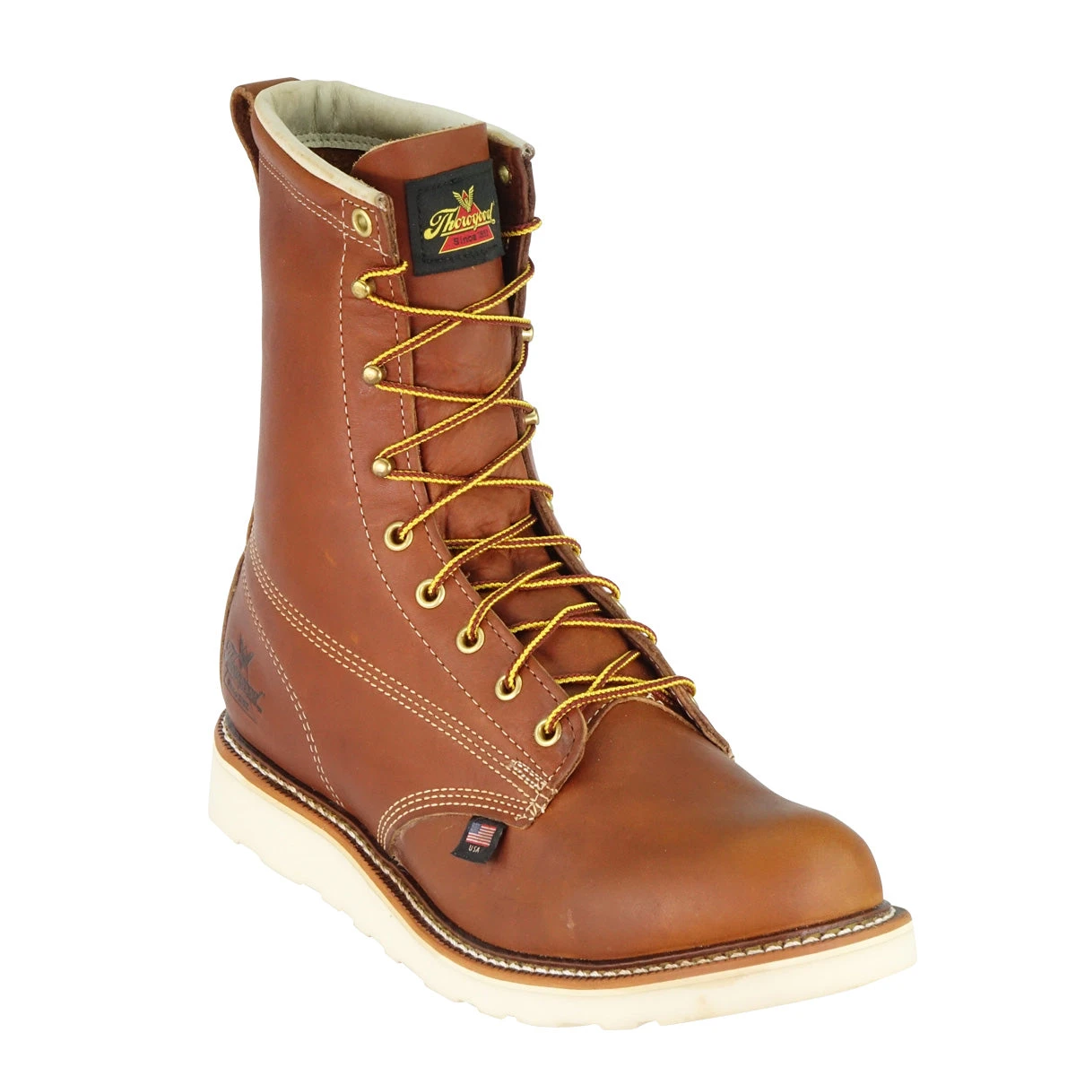 'Thorogood' Men's 8" American Heritage EH SR Steel Toe - Tobacco Brown 'Thorogood' Men's 8" American Heritage EH SR Steel Toe - Tobacco Brown -Outdoor Clothing Store 804