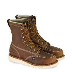 'Thorogood' Men's 8" American Heritage-Trail Crazyhorse MAXWear Wedge EH Safety Toe - Brown -Outdoor Clothing Store 804 4478 1 1200x1200 b4e78cb9 ec1c 4ef3 9d8f 33fa077bb64e 1024x1024@2x