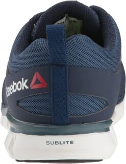 'Reebok' Men's Sublite Cushion ESD SR Alloy Toe - Navy -Outdoor Clothing Store 81vDBBB LgL. AC UL1500 1024x1024@2x
