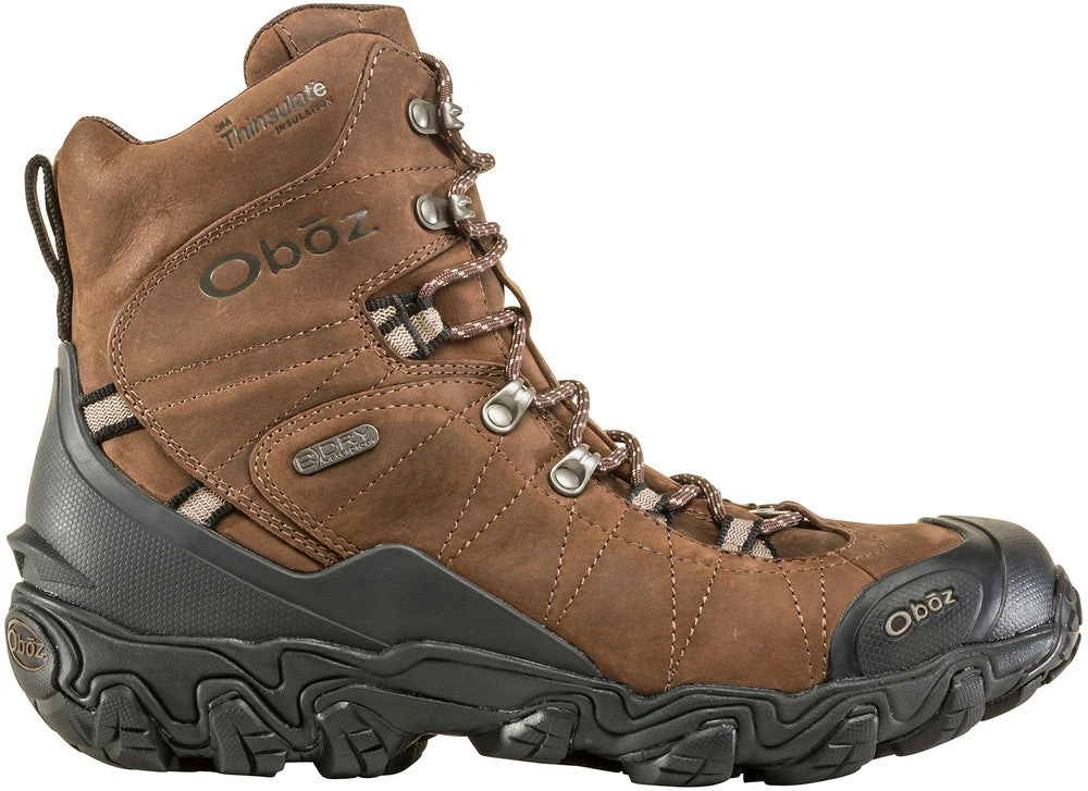 'Oboz' Men's 8" Bridger 200GR WP Hiker - Bark Brown Oboz Footwear 'Oboz' Men's 8" Bridger 200GR WP Hiker - Bark Brown -Outdoor Clothing Store 82001 Mens Bridger 8 Insulated B DRY Bark out