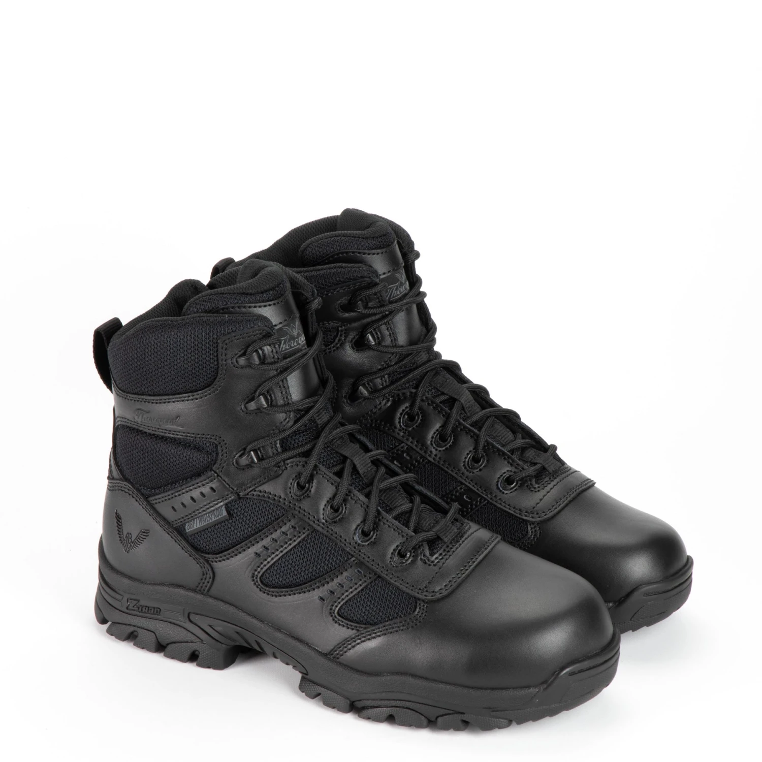 'Thorogood' Men's 6" Deuce WP Tactical Side Zip Soft Toe - Black 'Thorogood' Men's 6" Deuce WP Tactical Side Zip Soft Toe - Black -Outdoor Clothing Store 834