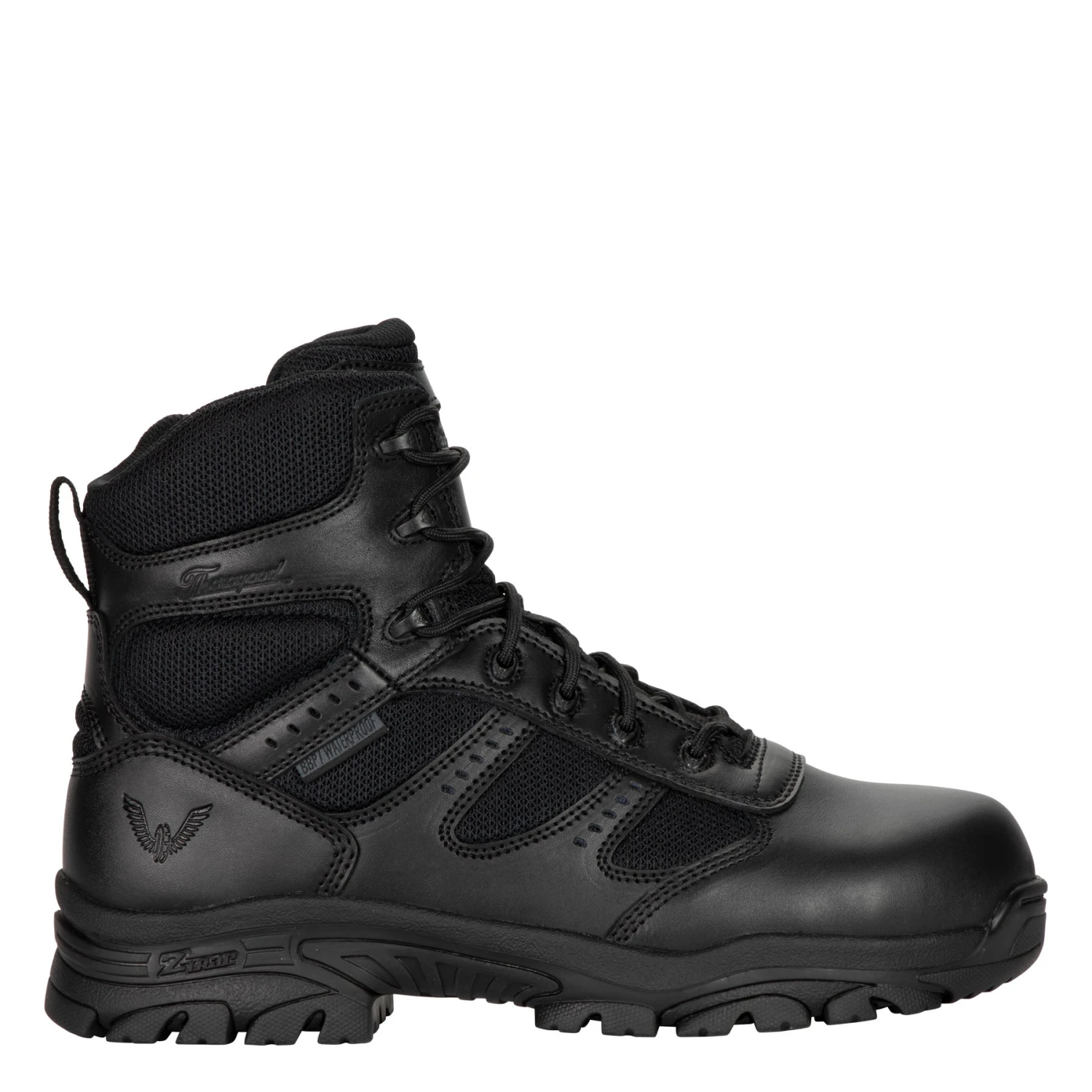 'Thorogood' Men's 6" Deuce WP Tactical Side Zip Soft Toe - Black 'Thorogood' Men's 6" Deuce WP Tactical Side Zip Soft Toe - Black -Outdoor Clothing Store 834