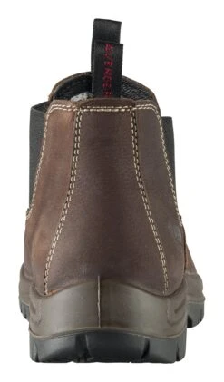 'Avenger' Men's 4" Foreman Romeo EH SR Comp Toe Pull On - Brown -Outdoor Clothing Store A7110 back 1024x1024@2x