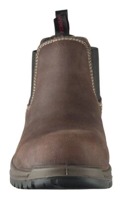'Avenger' Men's 4" Foreman Romeo EH SR Comp Toe Pull On - Brown -Outdoor Clothing Store A7110 front 1024x1024@2x