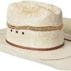 'Ariat' Western Bangora Straw Hat - White 2 'Ariat' Western Bangora Straw Hat - White -Outdoor Clothing Store A73126 7 1024x1024@2x