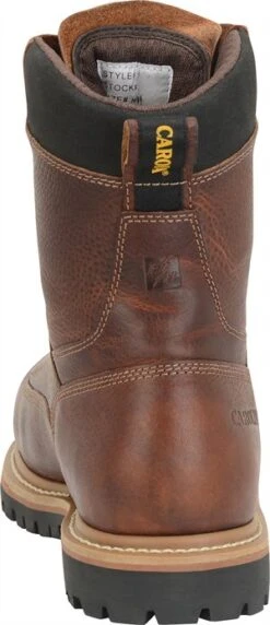 'Carolina' Men's 8" Grind WP Comp Toe Boot - Brown -Outdoor Clothing Store CA5529 Heel 1024x1024@2x