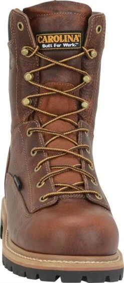 'Carolina' Men's 8" Grind WP Comp Toe Boot - Brown -Outdoor Clothing Store CA5529 Toe 1024x1024@2x