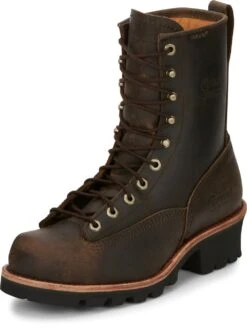 'Chippewa' Men's 8" Paladin Bay Apache WP Soft Toe - Brown -Outdoor Clothing Store CHP 010 73100 1024x1024@2x