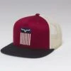 'Kimes Ranch' Men's Cody Trucker Cap - Burgundy -Outdoor Clothing Store Cody burgundy f 1024x1024@2x