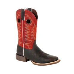 'Durango' Men's 13" Rebel Pro Western Square Toe - Chestnut / Crimson -Outdoor Clothing Store DDB0222 1024x1024@2x