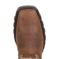 'Durango' Men's 11" Maverick XP Western Work Square Toe - Brown / Tan -Outdoor Clothing Store DDB0242 birdseye 1024x1024@2x