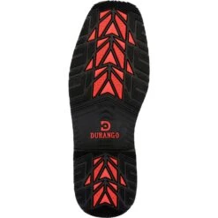 'Durango' Men's 11" WorkHorse™ Western Steel Toe - Chocoloate / Bone -Outdoor Clothing Store DDB0426 outsole 1024x1024@2x