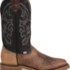 'Double H' Men's 12" Grissom SR Square Toe I.C.E. ™ Roper - Kenia Cognac / Summer Tan / Black -Outdoor Clothing Store DH4644 500xauto Profile 1024x1024@2x