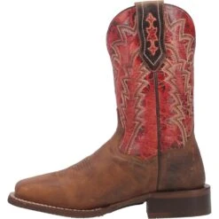 'Dan Post' Men's 11" Killeen Western Square Toe - Tan / Red -Outdoor Clothing Store DP4813 3 1024x1024@2x