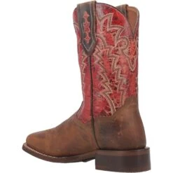 'Dan Post' Men's 11" Killeen Western Square Toe - Tan / Red -Outdoor Clothing Store DP4813 9 1024x1024@2x