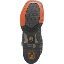 'Dan Post' Men's 12" Stanley Western Square Toe - Black -Outdoor Clothing Store DP4909 7 1024x1024@2x
