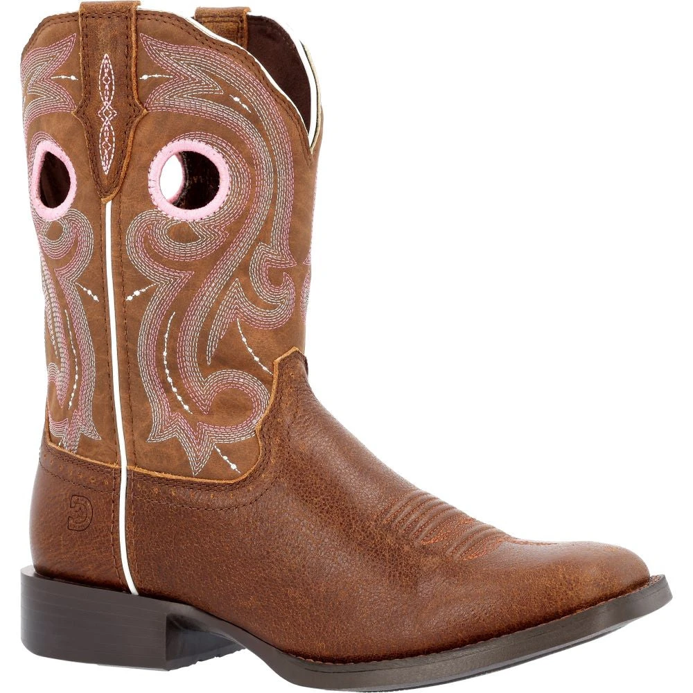 'Durango' Women's 10" Westward™ Western Square Toe - Rosewood 'Durango' Women's 10" Westward™ Western Square Toe - Rosewood -Outdoor Clothing Store