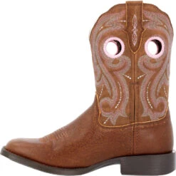 'Durango' Women's 10" Westward™ Western Square Toe - Rosewood 8 'Durango' Women's 10" Westward™ Western Square Toe - Rosewood -Outdoor Clothing Store DRD0445 instep profile 1024x1024@2x