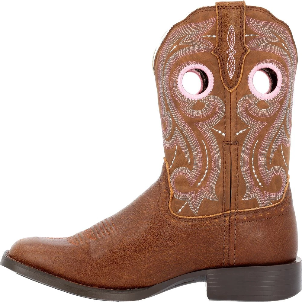 'Durango' Women's 10" Westward™ Western Square Toe - Rosewood 'Durango' Women's 10" Westward™ Western Square Toe - Rosewood -Outdoor Clothing Store
