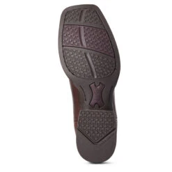 'Ariat' Men's 11" Amos Western Square Toe - Brown / Tan -Outdoor Clothing Store F20 MNS WEST 10034045 sole 1024x1024@2x