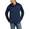 'Ariat' Men's Caldwell 1/4 Zip Pullover - Indigo Heather -Outdoor Clothing Store F20 MNS WEST Gaglione 10033005 front 1024x1024 2x 7594c0a1 e61b 4d04 842a cf0aea769fd1 1024x1024@2x