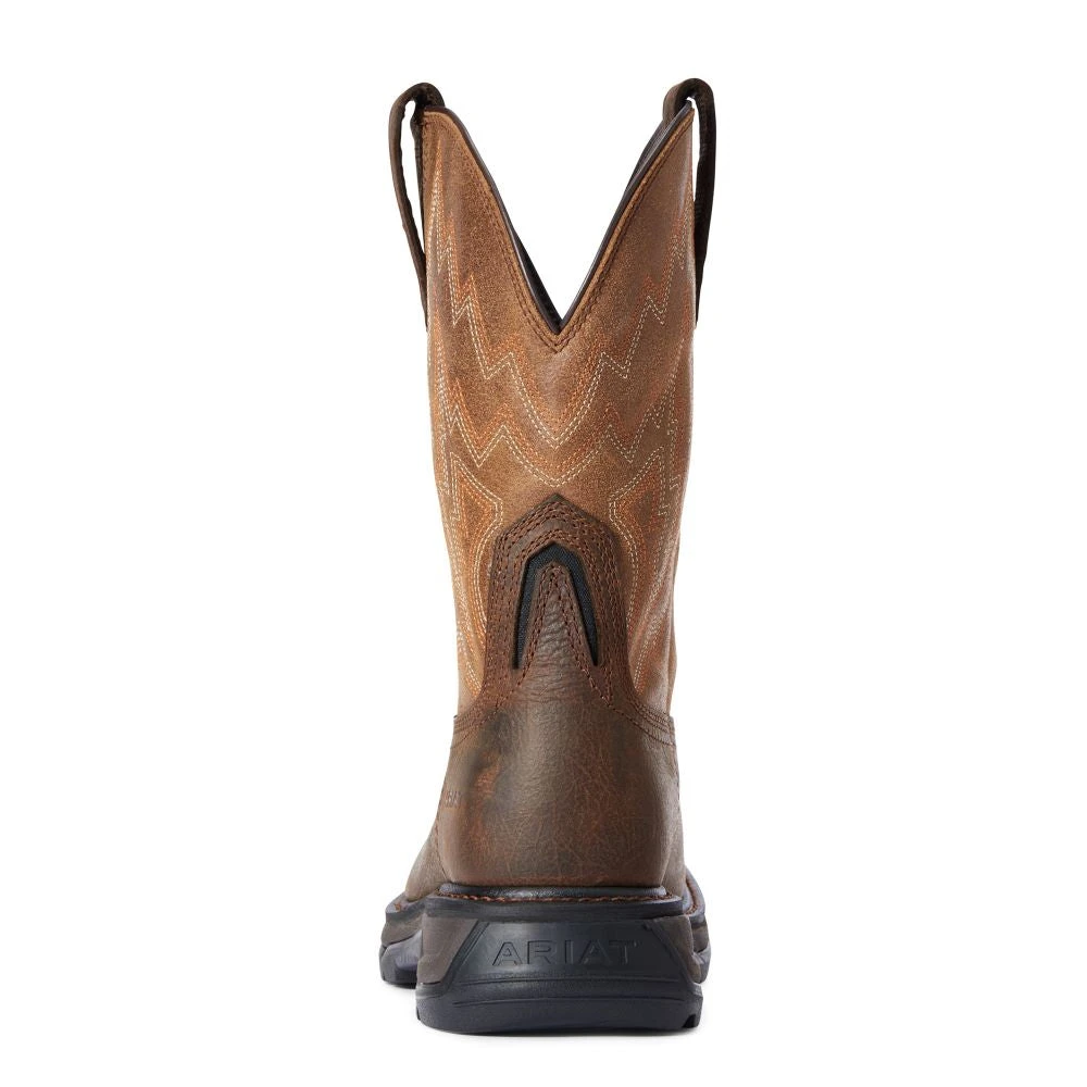 'Ariat' Men's Big Rig EH WP Soft Toe - Rye Brown 'Ariat' Men's Big Rig EH WP Soft Toe - Rye Brown -Outdoor Clothing Store