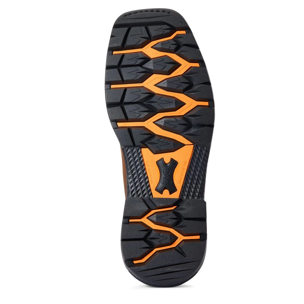 'Ariat' Men's Big Rig EH WP Soft Toe - Rye Brown 'Ariat' Men's Big Rig EH WP Soft Toe - Rye Brown -Outdoor Clothing Store