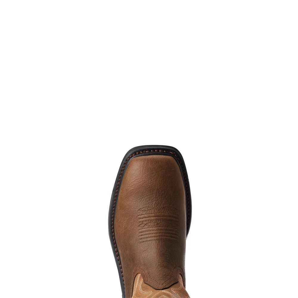 'Ariat' Men's Big Rig EH WP Soft Toe - Rye Brown 'Ariat' Men's Big Rig EH WP Soft Toe - Rye Brown -Outdoor Clothing Store