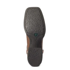 'Ariat' Women's Round Up Square Toe - Tan / Deep Teal -Outdoor Clothing Store F21 WMS WEST 10038328 sole 1024x1024@2x