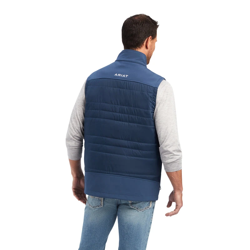 'Ariat' Men's Elevation Insulated Vest - Steely 'Ariat' Men's Elevation Insulated Vest - Steely -Outdoor Clothing Store