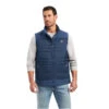 'Ariat' Men's Elevation Insulated Vest - Steely -Outdoor Clothing Store F22 MNS WEST 10041451 front 1024x1024@2x