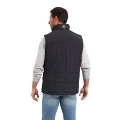'Ariat' Men's Crius Insulated Vest - Phantom -Outdoor Clothing Store F22 MNS WEST 10041519 back 1024x1024@2x