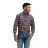 'Ariat' Men's Nikolai Stretch Button Down - Blue Chambray 2 'Ariat' Men's Nikolai Stretch Button Down - Blue Chambray -Outdoor Clothing Store F22 MNS WEST 10041560 front 1024x1024@2x