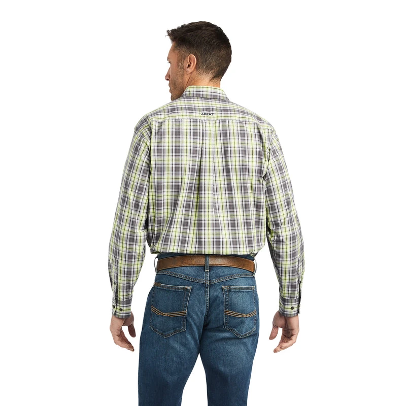 'Ariat' Men's Team Mabry Button Down - Macaw Green 'Ariat' Men's Team Mabry Button Down - Macaw Green -Outdoor Clothing Store