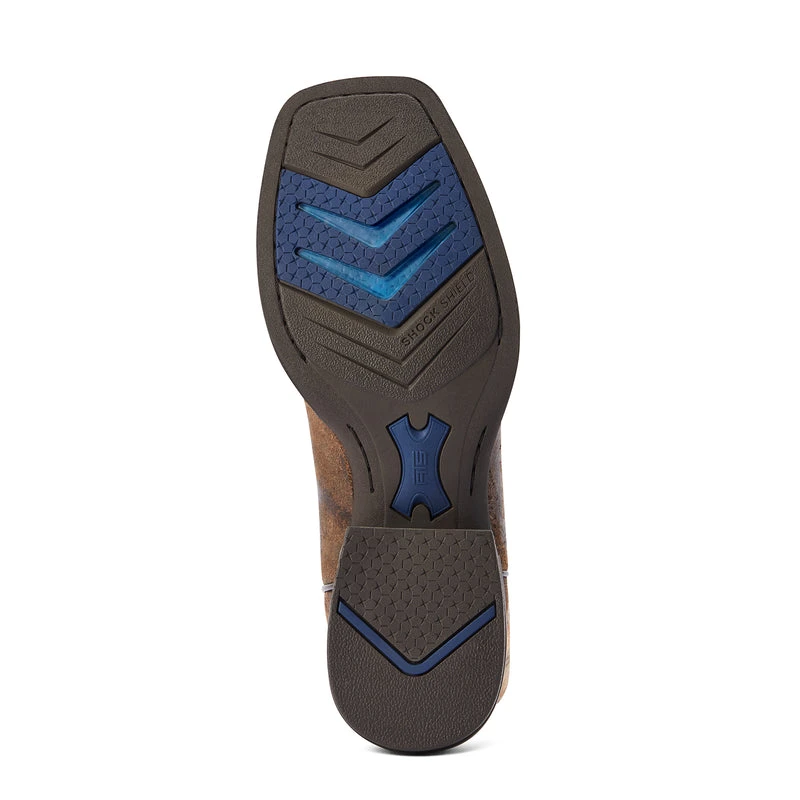 'Ariat' Men's 11" Wilder Western Square Toe - Antique Grey / Brown Bomber 'Ariat' Men's 11" Wilder Western Square Toe - Antique Grey / Brown Bomber -Outdoor Clothing Store