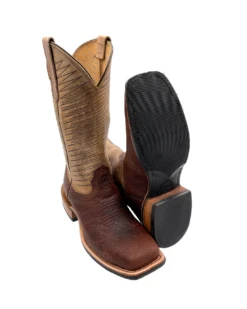 Fenoglio Boots Men's Bison Square Toe - Brown / Tan -Outdoor Clothing Store FB001012126 1024x1024@2x