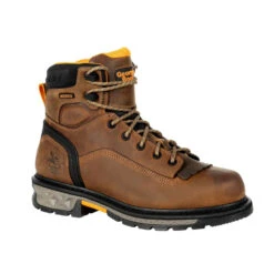 'Georgia Boot' Men's 6" Carbo Tec LTX EH WP Comp Toe - Brown 7 'Georgia Boot' Men's 6" Carbo Tec LTX EH WP Comp Toe - Brown -Outdoor Clothing Store GB00391 1024x1024@2x