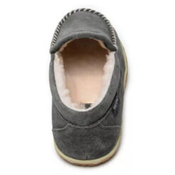 'Minnetonka' Men's Suede Tilden Moc Slipper - Grey (Wide) -Outdoor Clothing Store GUEST 6ee91bd1 9c37 481f 8731 d0fe0d5488d7 1024x1024@2x