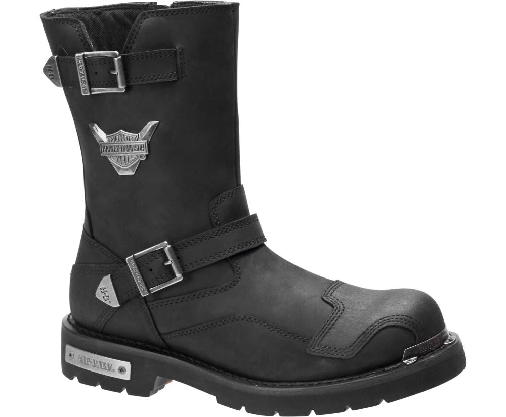 'Harley Davidson' Men's Stroman Boot - Black 'Harley Davidson' Men's Stroman Boot - Black -Outdoor Clothing Store HDM D93521 101718 S19