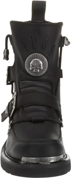 'Harley Davidson' Men's 6" Distortion Skull Zip Boot - Black -Outdoor Clothing Store HDM D94167 F15 090 1024x1024@2x