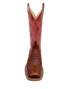 'Anderson Bean' Men's 13" HorsePower Top Hand Western Square Toe - Brandy Caiman Belly / Red Sinsation 5 'Anderson Bean' Men's 13" HorsePower Top Hand Western Square Toe - Brandy Caiman Belly / Red Sinsation -Outdoor Clothing Store HP80033 1024x1024@2x