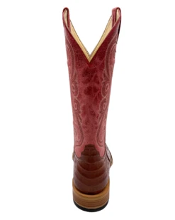 'Anderson Bean' Men's 13" HorsePower Top Hand Western Square Toe - Brandy Caiman Belly / Red Sinsation 6 'Anderson Bean' Men's 13" HorsePower Top Hand Western Square Toe - Brandy Caiman Belly / Red Sinsation -Outdoor Clothing Store HP80035 1024x1024@2x