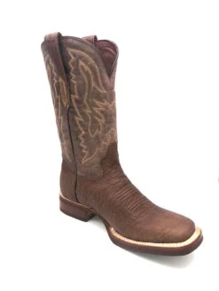 'Tanner Mark' Men's 13" Western Square Toe - Brown / Brown -Outdoor Clothing Store IMG 3250 1024x1024@2x