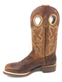 'Tanner Mark' Men's 13" Western Square Toe - Orange (Tan) / Marble Orix -Outdoor Clothing Store IMG 3256 1024x1024@2x