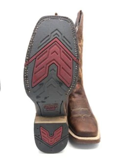 'Tanner Mark' Men's 13" Western Square Toe - Orange (Tan) / Marble Orix -Outdoor Clothing Store IMG 3260 1024x1024@2x