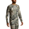 'Sitka' Core Lightweight Crew Shirt - Big Game : Optifade Open Country -Outdoor Clothing Store Img SITKA BG 2021 10064 OB Mens Core Lightweight Crew LS Optifade Open Country Studio 0006 1024x1024@2x