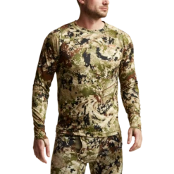 'Sitka' Men's Core Lightweight Crew Shirt - Big Game : Turkey : Optifade Subalpine