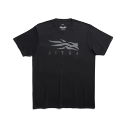'Sitka' Men's Icon Tee - Black / Charcoal