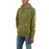 'Carhartt' Men's Midweight Logo Hoodie - True Olive Heather 1 'Carhartt' Men's Midweight Logo Hoodie - True Olive Heather -Outdoor Clothing Store K288 G79 MF21 b 1024x1024@2x